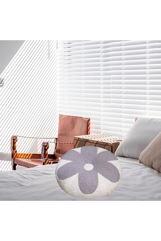 Flybuy Yoga Yastığı Suntek Meditasyon İçin Hafif Gri Gri Gri Gm Bosphorusboutique 17.7inch Tn Gri