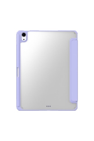 Baseus Minimalist İpad Air 4-5-6-7 10.9" Tablet Kılıfı - Mor Kapaklı Kılıf