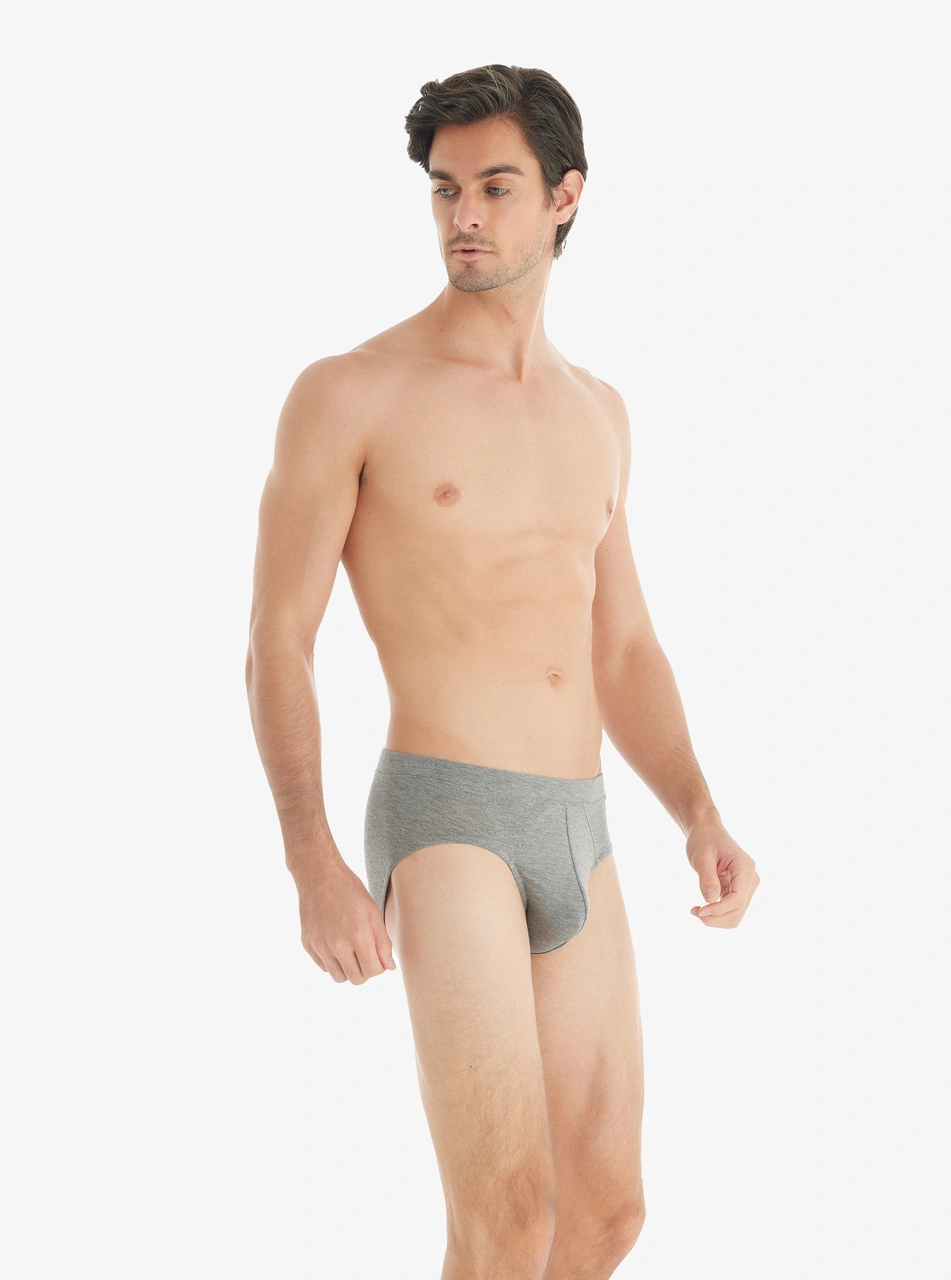 Blackspade Erkek Slip Külot Silver 9311 - Gri Melanj