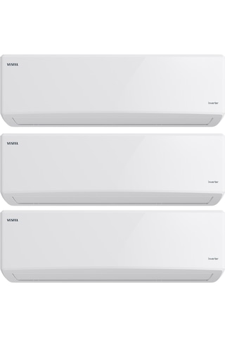 Vestel Flora Doğa 1 Dış + 3 İç Ünite (9+9+12) Duvar Tipi Multi Inverter Plus Klima
