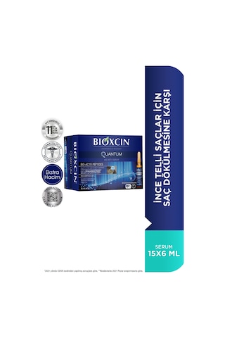 Bioxcin Quantum Saç Bakım Serumu 6 Ml X 15 2 Adet