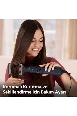 Philips Saç Şekillendirme Ve Kurutma Seti BHA530/00,Argan Yağı Seramik Kaplama, 5 Aparat,3 Isı Ve Hız Ayarı