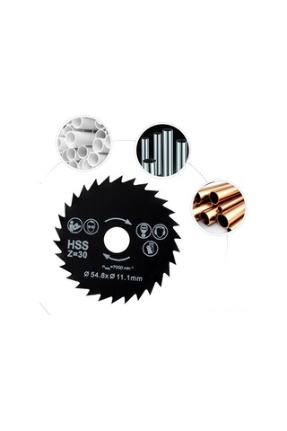 Ximistore9 3'lü Hss Dairesel Testere Seti - Ahşap, Metal Ve Seramik Kesim İçin 54.8mm El Aleti Diskleri