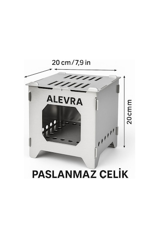 Alevra Kamp Ocagı Demonte Ocak,mangal,ateş Çukuru Mangal Diğer