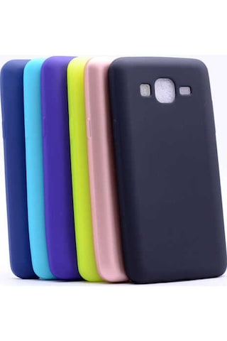 Galaxy On5 Kılıf Zore Premier Silikon Kapak Siyah
