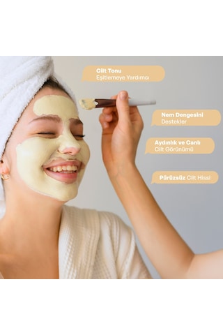 Dermokil Beyazlatıcı Etkili Pirinç Özü Kil Maske 30 Ml