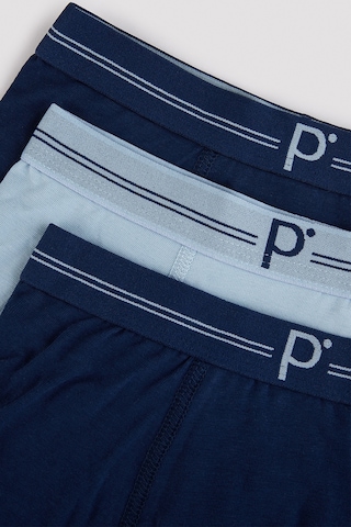 Penti Erkek Çocuk 3 Lü Koyu Mavi Tonlu Boxer K.mavı Koyu Mavi
