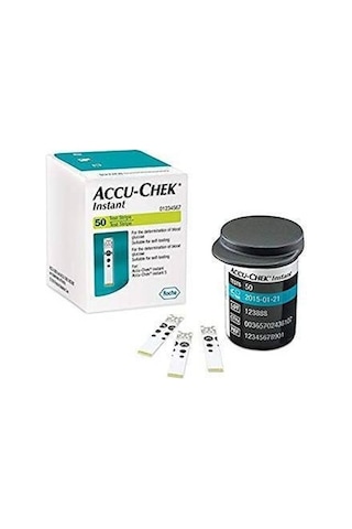 Accu-Chek Instant Şeker Ölçüm Stribi 1 Kutu 50 Adet Accu-Chek Instant Şeker Ölçüm Stribi 1 Kutu 50 Adet