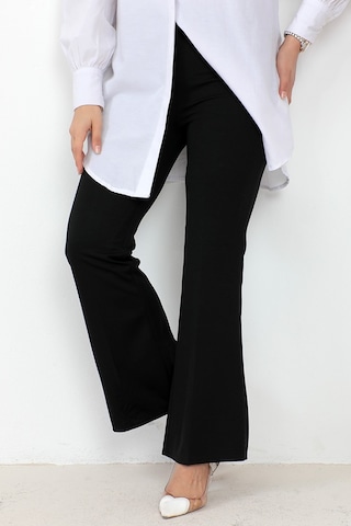 Piyale Ispanyol Paça Pantolon 653 - Siyah