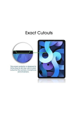 Ecrmobıle Apple Uyumlu iPad Air 4.Nesil 2020 10.9" A2316/A2324/A2325/A2072