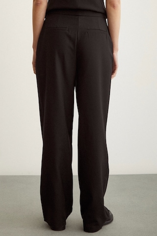 Never More Klasik Boru Paça Pantolon Siyah