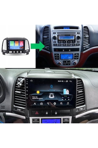 Hyundai Santa Fe 9"inch Android 14 Multimedya Sistemi 4-64 Navimex 2006-2011 Diğer