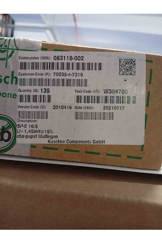 70035-4-7319 Inductor Kaschke 3 Adet