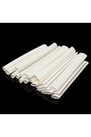 Daralan Makaron - Yuvarlak - 3.2 Mm - Beyaz