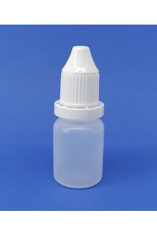10 ML Şeffaf Boş Plastik Likit Şişe Mürekkep-Kolonya-Aseton Şişesi 1-100 Adet