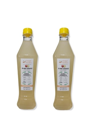 Doğal Bizden Doğal Fermantasyon Yumuşak İçim Elma Sirkesi Pet 2 x 1000 ML