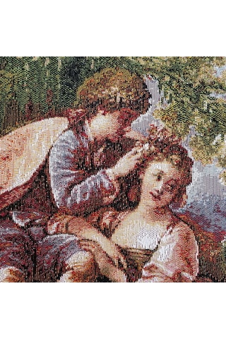 K50-Dokuma Goblen Kırlent Kılıfı