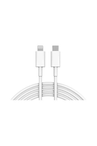 Micflip A01 2 Li Type-c To Type-c Pd & Type-c To Lightning Mfı Sertifikalı Şarj Kablosu 1.2m Beyaz
