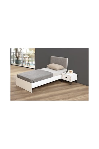 Safir Genç Odası - 3 Kapılı Dolap, Karyola, Komodin, Şifonyer