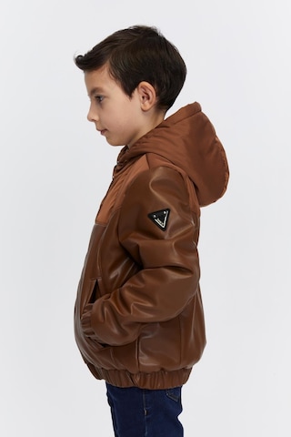 Benitto Kids Erkek Çocuk Mevsimlik Ceket 51321 Kahve Kahverengi