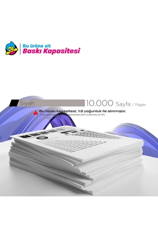 Epson T12e1 - C13t12e140 Uyumlu, Kartuş 10k/ Workforce Pro Wf-m5800 / Wf-m5899dwf Bam / Wf-m5399dw /wf-m5899dwf