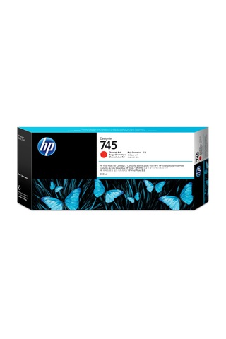 Hp 745 Cromatic Red Kartuş / 300 Ml F9K06A Hp 745