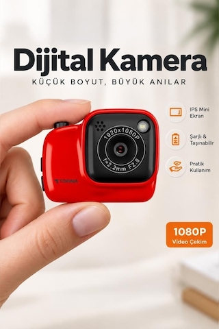 Torima CMR52 Mini Anahtarlık Mini Dijital Kamera