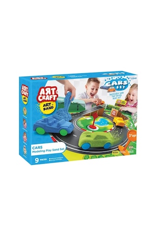 03948 Artsand Arabalar Kum Seti 600 Gr -fentoys Çok Renkli