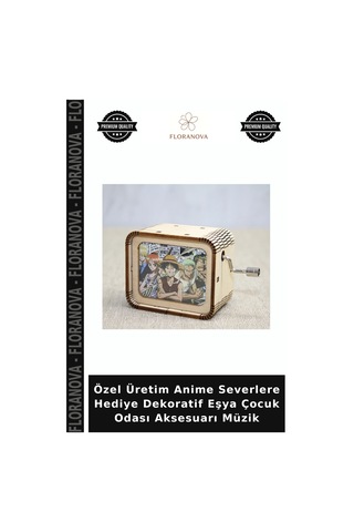 Özel Üretim Anime Severlere Hediye Dekoratif Eşya Çocuk Odası Aksesuarı Müzik