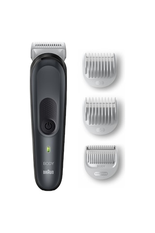 Braun BodyGroomer 3 BG 3350 SkinShield Teknolojisi 3 Ek Parçalı Vücut Bakım Seti