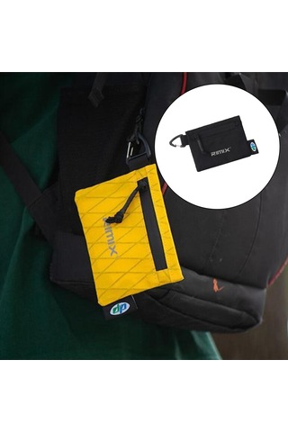 Homyl Madeni Para Kesesi Kampçılık Mini Kart Siyah-bir Siyah Bir Siyah