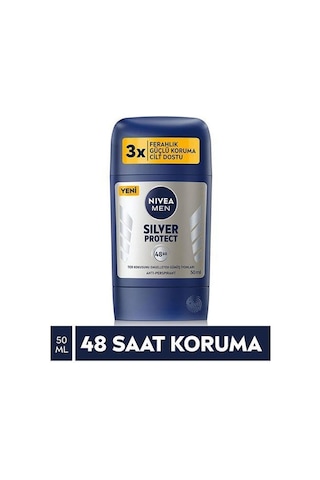 Nivea Men Silver Protect Erkek Stick Deodorant 3 x 50 ML