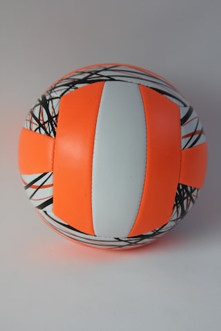 BST Voleybol Topu 1 Sert Zemin Voleybol Topu Beyaz - Turuncu