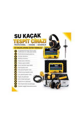 F-999h Su Kçak Tespit Cihazı
