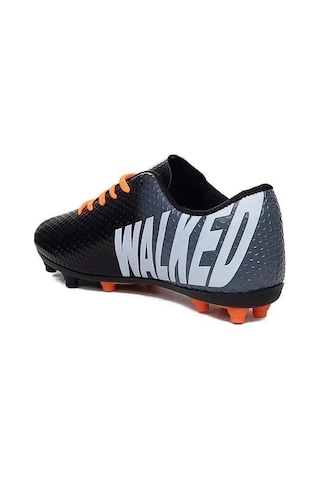 Walked 401-26 Çocuk Çivili Halı Saha Krampon Siyah Turuncu 36-39