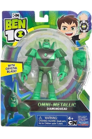 Ben 10 Aksiyon Figürleri Metalik Tema Diamond Head Ben61000