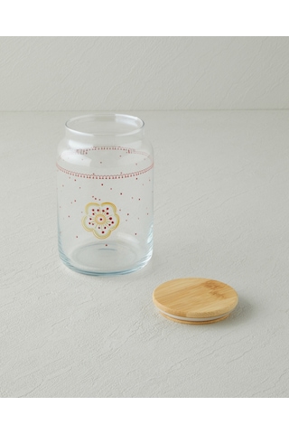 English Home Nostalgic Serenity Cam Kavanoz 500 Ml Kırmızı