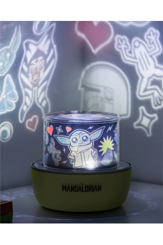 Mandalorian Grogu Projeksiyon Işığı Beyaz