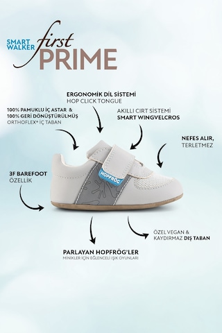 Hopfrög Kids Smart Walker First Prime Super Mat Havalı Barefoot İlk Adım Bebek Ayakkabı