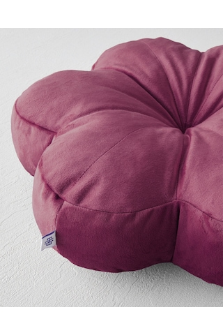 English Home Artistic Bloom Dekoratif Kırlent 40 Cm Bordo Bordo