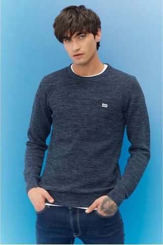 Lee Erkek Lacivert Kazak Lacivert