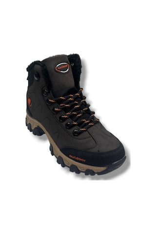 Jagulep 4057-26 Anatomik İçi Kürklü Outdoor Erkek Bot Kahve Oranj Kahverengi