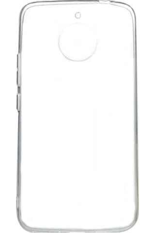Lenovo Moto E4 Plus Kılıf Zore Şeffaf Ince Ve Esnek Süper Silikon Renksiz