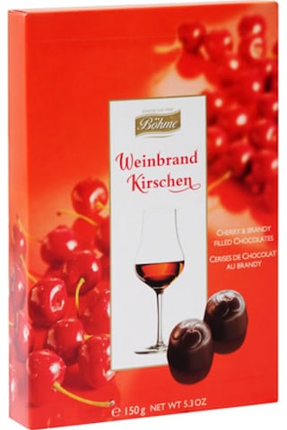 Böhme Vişne-Brandy’li Çikolata 150 G HEDİYELİK ÇİKOLATA