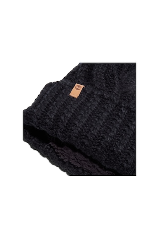 B0a1ero0011-r Timberland Cable Premium Pom Beanie Kadın Siyah B0a1ero0011-r Siyah