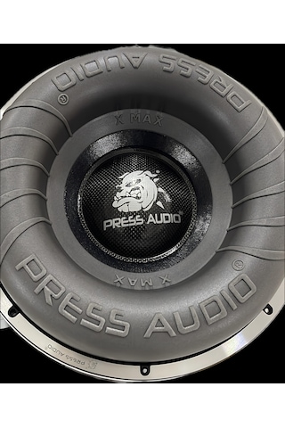 38 Cm Spl Subwoofer Xmax 9000 Rms Yassı Alüminyum Black Voice Coil