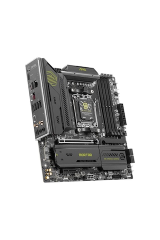 Msı Mag B850m Mortar Wıfı Amd Ryzen B850 Am5 Soket 8400mt/s Wi-fi 7 Matx Anakart