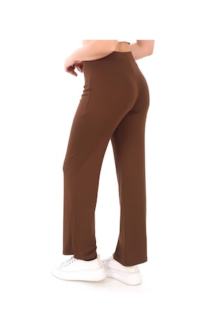 Penyebizden Extra Yumuşak Uzun Viskon Pantolon Home&outdoor-kahverengi