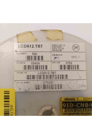 Lcda12.tbt Soıc8 Semtech Smd Entegreler 4 Adet