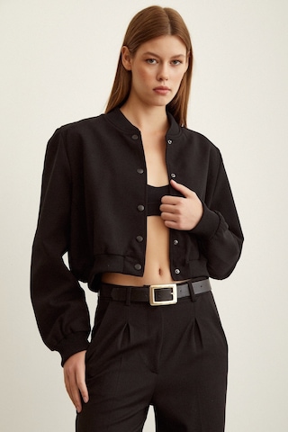 Never More Astarlı Çıt Çıtlı Mont Siyah